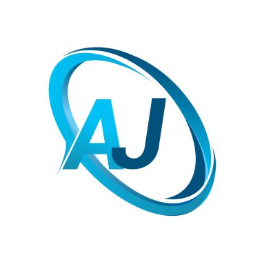 mavi mektuplardan aj vektör çizim