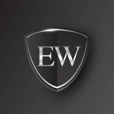 vektör çizim ew mektuplar