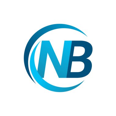 mavi mektuplardan nb vektör çizim