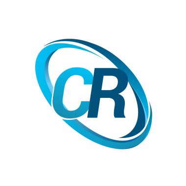 mavi mektuplardan cr vektör çizim