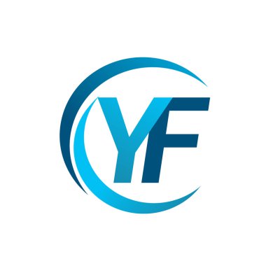 mavi mektuplardan yf vektör çizim