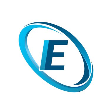 Yani mavi mektuplardan illüstrasyon vektör