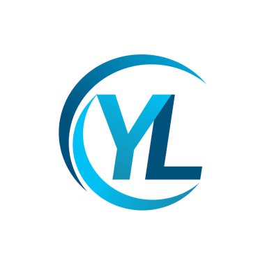 mavi mektuplardan yl vektör çizim