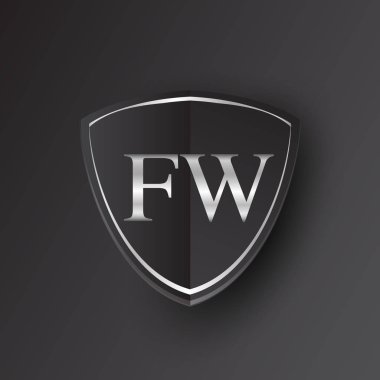 vektör çizim harfleri fw