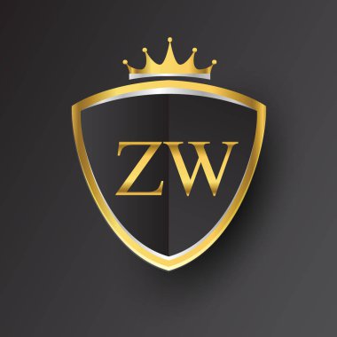 Altın harfler zw vektör çizim