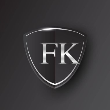 vektör çizim harfleri fk