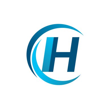 mavi mektuplardan ih vektör çizim