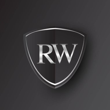 vektör çizim harfleri rw