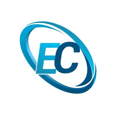 mavi mektuplardan ec vektör çizim