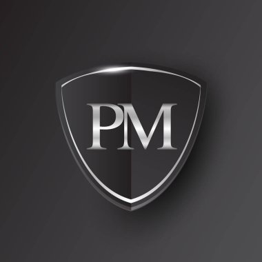 vektör illüstrasyon harf pm