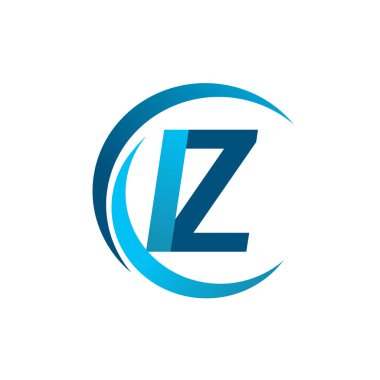 mavi mektuplardan Iz vektör çizim