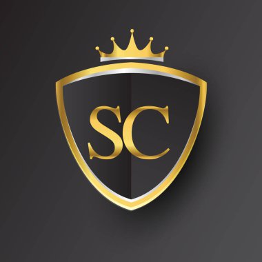 altın harfler SC vektör Illustration