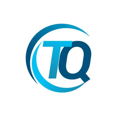 mavi mektuplardan tq vektör çizim