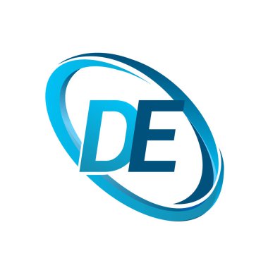 mavi mektuplardan de vektör çizim