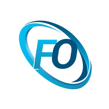 Mavi vektör çizim fo mektuplar