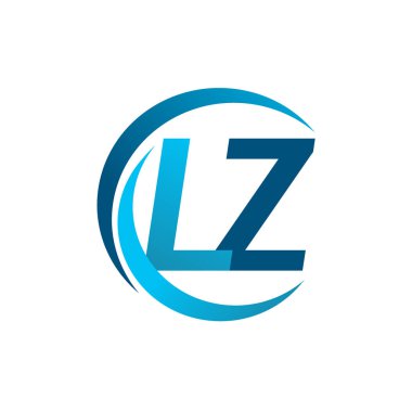 Mavi vektör çizim lz mektuplar