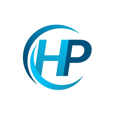 mavi mektuplardan hp vektör çizim