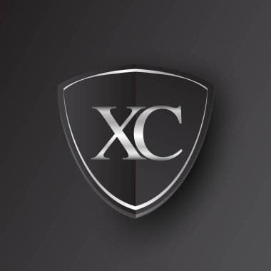 vektör çizim xc harflerini