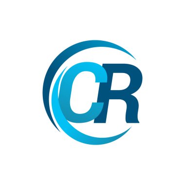 mavi mektuplardan cr vektör çizim