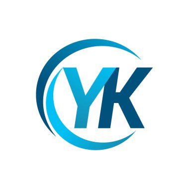 mavi mektuplardan yk vektör çizim