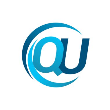 mavi mektuplardan qu vektör çizim