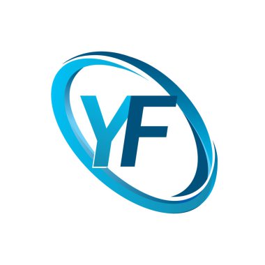 mavi mektuplardan yf vektör çizim