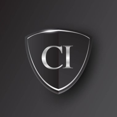 vektör çizim harfleri CI