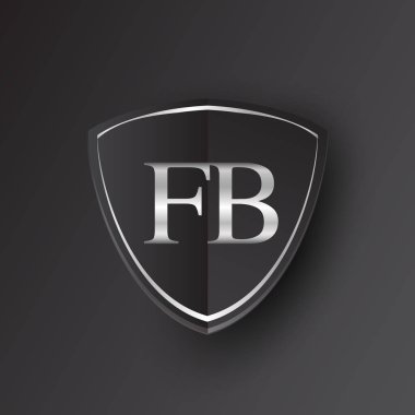 vektör çizim harfleri fb