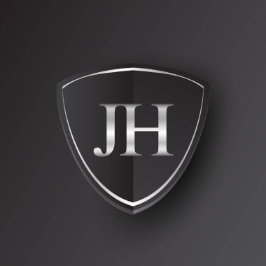 harfler jh vektör çizim