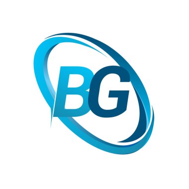 Mavi vektör çizim bg mektuplar