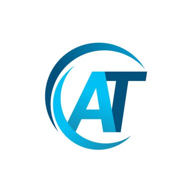 mavi mektuplardan vektör çizim