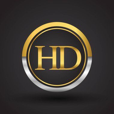 hd vektör çizim gümüş ve altın harfler