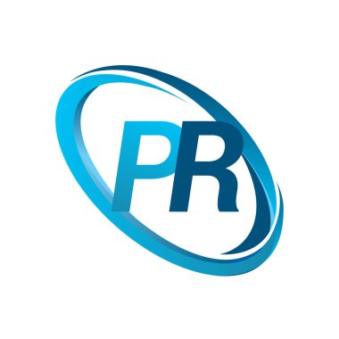 vektör çizim harfleri pr