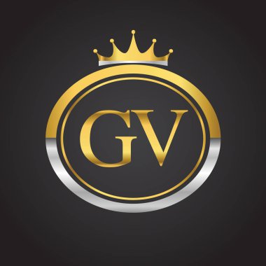 Altın harfler gv vektör çizim