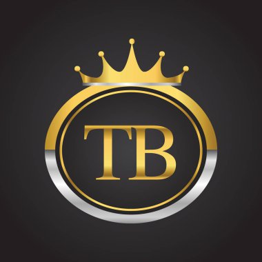 Altın harfler tb vektör çizim