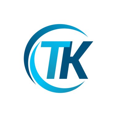 mavi mektuplardan tk vektör çizim