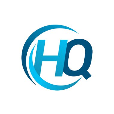 Mavi vektör çizim hq mektuplar