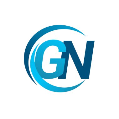 Mavi vektör çizim gn mektuplar