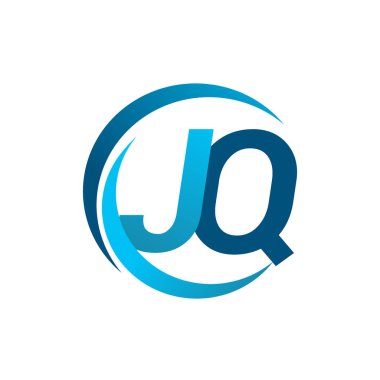 mavi mektuplardan jq vektör çizim