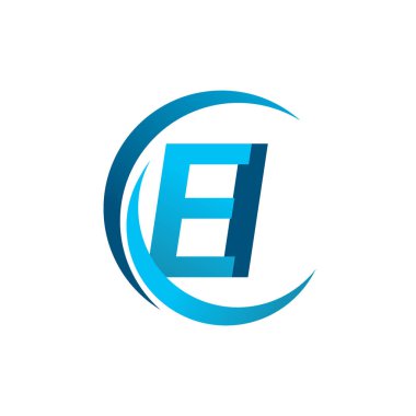 mavi mektuplardan ei vektör çizim