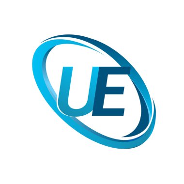 vektör çizim harfleri ue