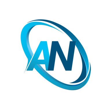 vektör çizimi mavi mektuplardan bir