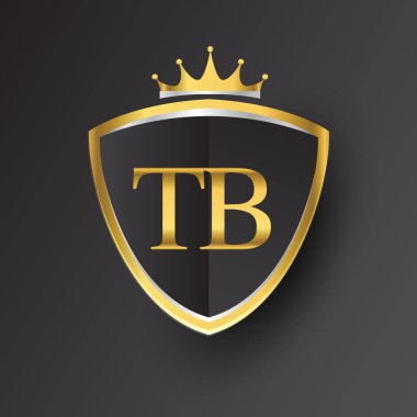 Altın harfler tb vektör çizim