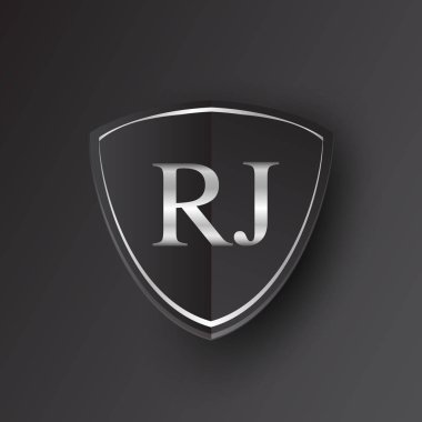 vektör çizim rj mektuplar