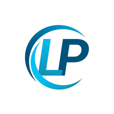 Mavi vektör çizim lp mektuplar