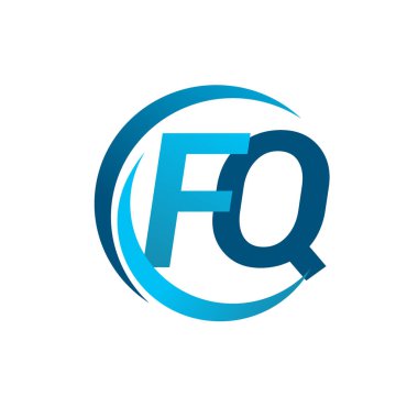 mavi mektuplardan fq vektör çizim