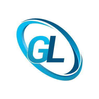 mavi mektuplardan gl vektör çizim