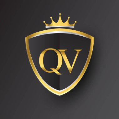 altın harfler QV vektör Illustration