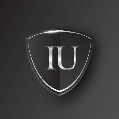 vektör çizim IU mektuplar