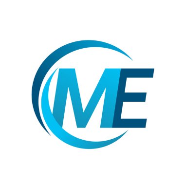 mavi mektuplardan mf vektör çizim